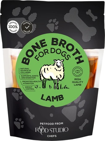 Food Studio bio ír bárány csontleves kutyáknak