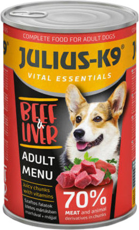 Julius-K9 Beef & Liver konzerv kutyáknak