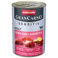 Animonda GranCarno Sensitive conserve de carne de vită și cartofi