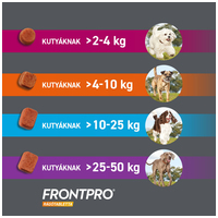 Frontpro rágótabletta bolha és kullancs ellen #5