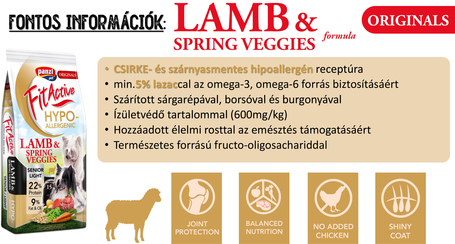 FitActive Originals Senior/Light Hypoallergenic Lamb