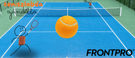 🎾 A kullancsok ellen te nyered a szettet – ajándék teniszlabda Frontpro® mellé