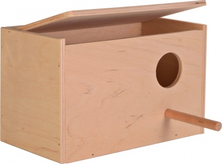 Trixie madárház falemezből, ülőrúddal a bejárat előtt