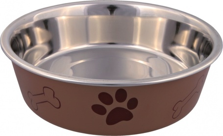 Trixie Elite színes fémtál műanyagbevonattal