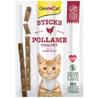 GimCat Sticks baromfihúsos rudak macskáknak