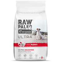 Raw Paleo Ultra Mini Puppy Monoprotein Beef