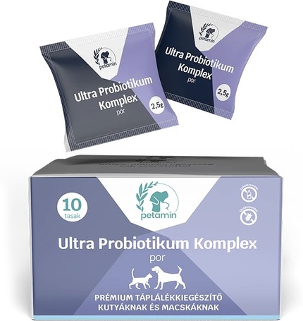 Petamin Ultra Probiotikum Komplex por kutyáknak és macskáknak