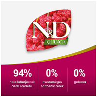 N&D Cat Quinoa Skin&Coat, Duck & Coconut konzerv macskáknak #3