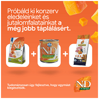 N&D Dog Grain Free Adult Mini sütőtök, vaddisznó & alma #9