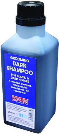 Equimins Dark Shampoo - Sampon fekete és sötétpej lovaknak