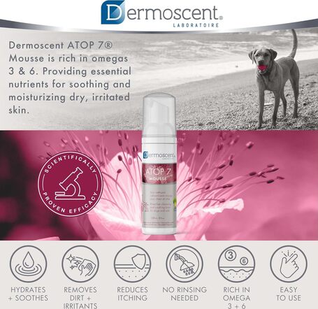 Dermoscent ATOP 7 Mousse kutyáknak és macskáknak