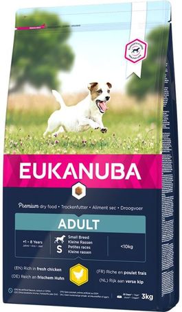 Eukanuba Adult Small | Szuperprémium táp kistermetű felnőtt kutyák etetéséhez