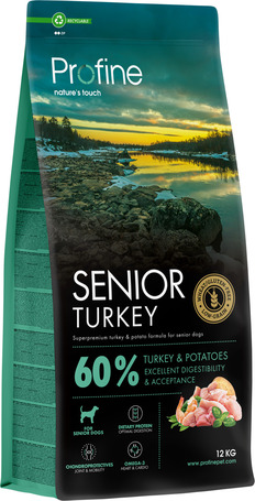 Profine Senior Turkey & Potatoes | Szenior kutyatáp pulykahússal és burgonyával