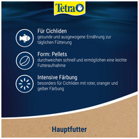 Tetra Cichlid Colour Pellets színező sügértáp #9