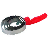 Kerbl spirál alakú finom fogazású fémvakaró műanyag nyéllel #2