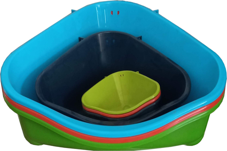 Sarok alomtál kiemlősöknek több méretben