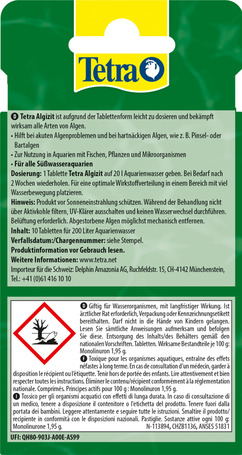 Tetra Algizit algásodás elleni tabletta