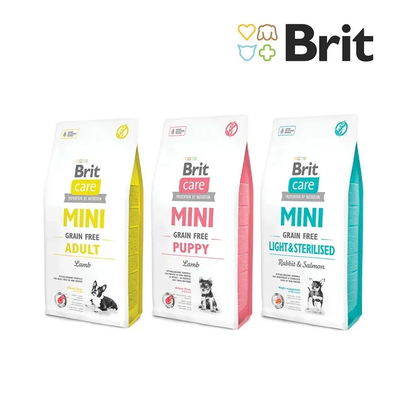 Brit Care Mini Grain Free Light & Sterilised - zoom