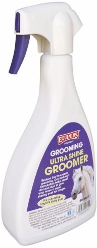 Equimins Ultra Shine Groomer - Spray de îngrijire pentru cai pentru o blană strălucitoare și lucioasă