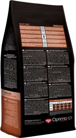 Visán Optimanova Dog Mature Adult Chicken & Rice táp idős, idősödő kutyáknak