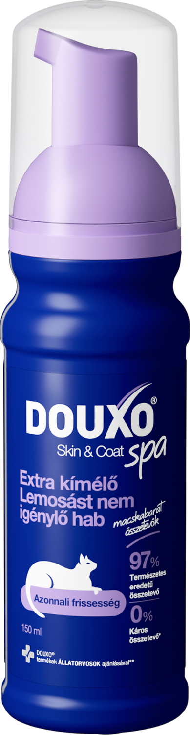 Douxo Spa spumă fără clătire pentru pisici
