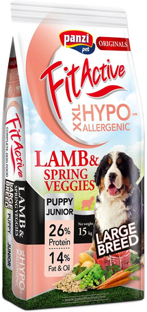 FitActive Originals Puppy & Junior Large XXL Hypoallergenic Lamb