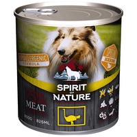 Conservă Spirit of Nature Dog cu carne de struț | Hrană umedă hipoalergenică