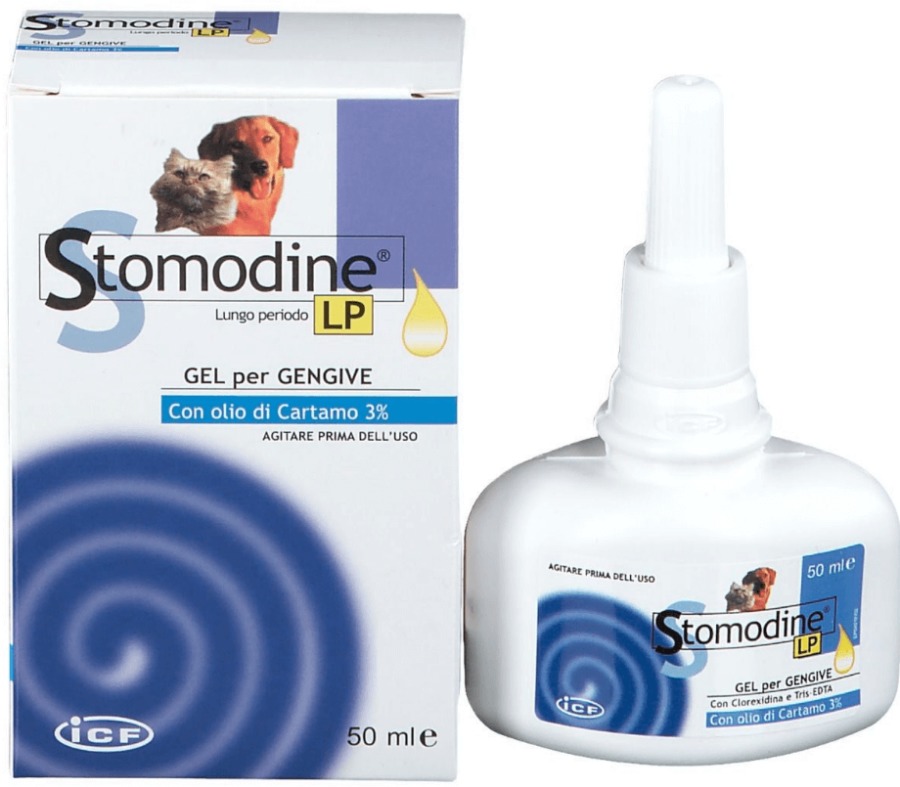 Stomodine L.P. gel antibacterian dezinfectant bucal pentru câini și pisici