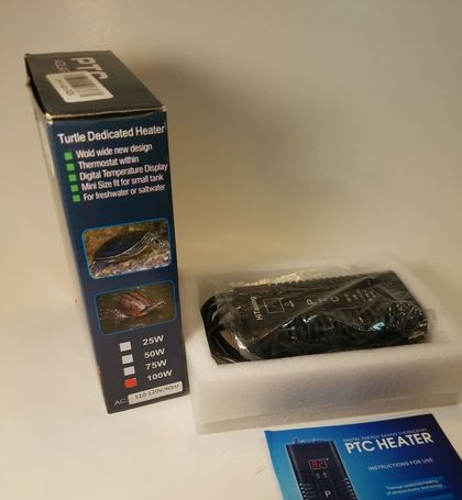 PTC X-388 műanyag burkolatú akvárium fűtő