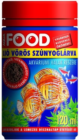 Aqua-Food vörös szúnyoglárva akváriumi halak részére Aqua-Food vörös szúnyoglárva akváriumi halak részére
