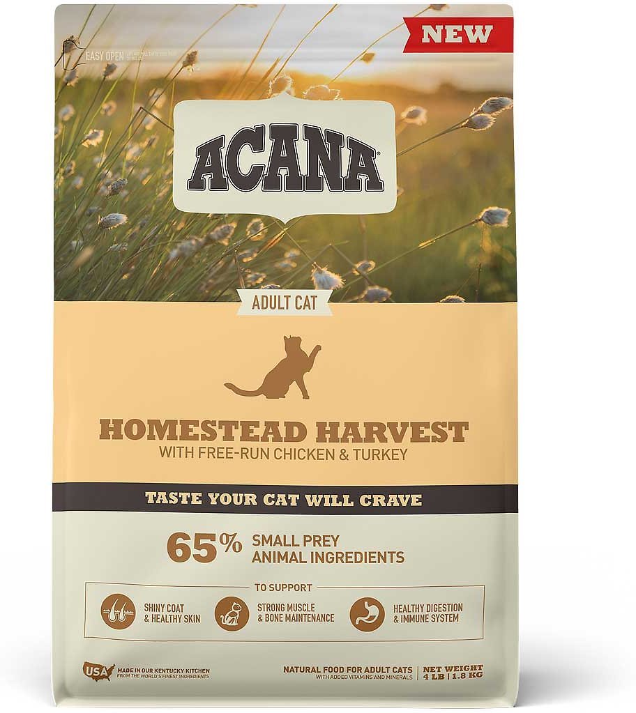 Acana Homestead Harvest hrană cu carne de pasăre pentru pisici