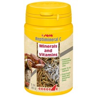 Sera Reptimineral C - Hüllő vitamin és ásványi anyag por
