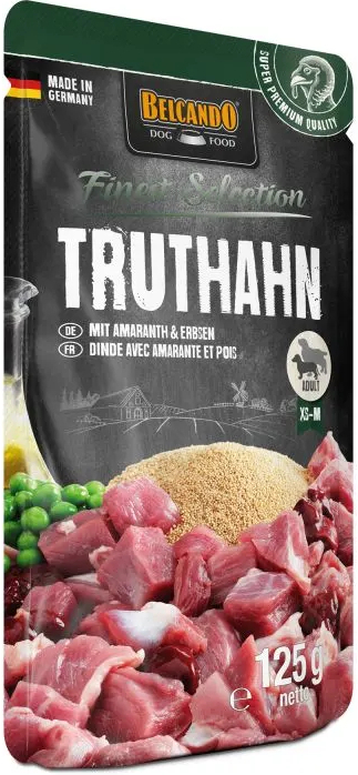 Belcando pliculețe cu curcan, amarant și mazăre