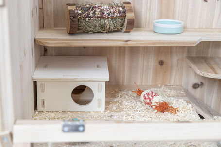 Trixie kétkamrás fából készült odú rágcsálóknak