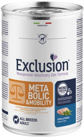 Exclusion Metabolic & Mobility Pork and Fibres All Breeds