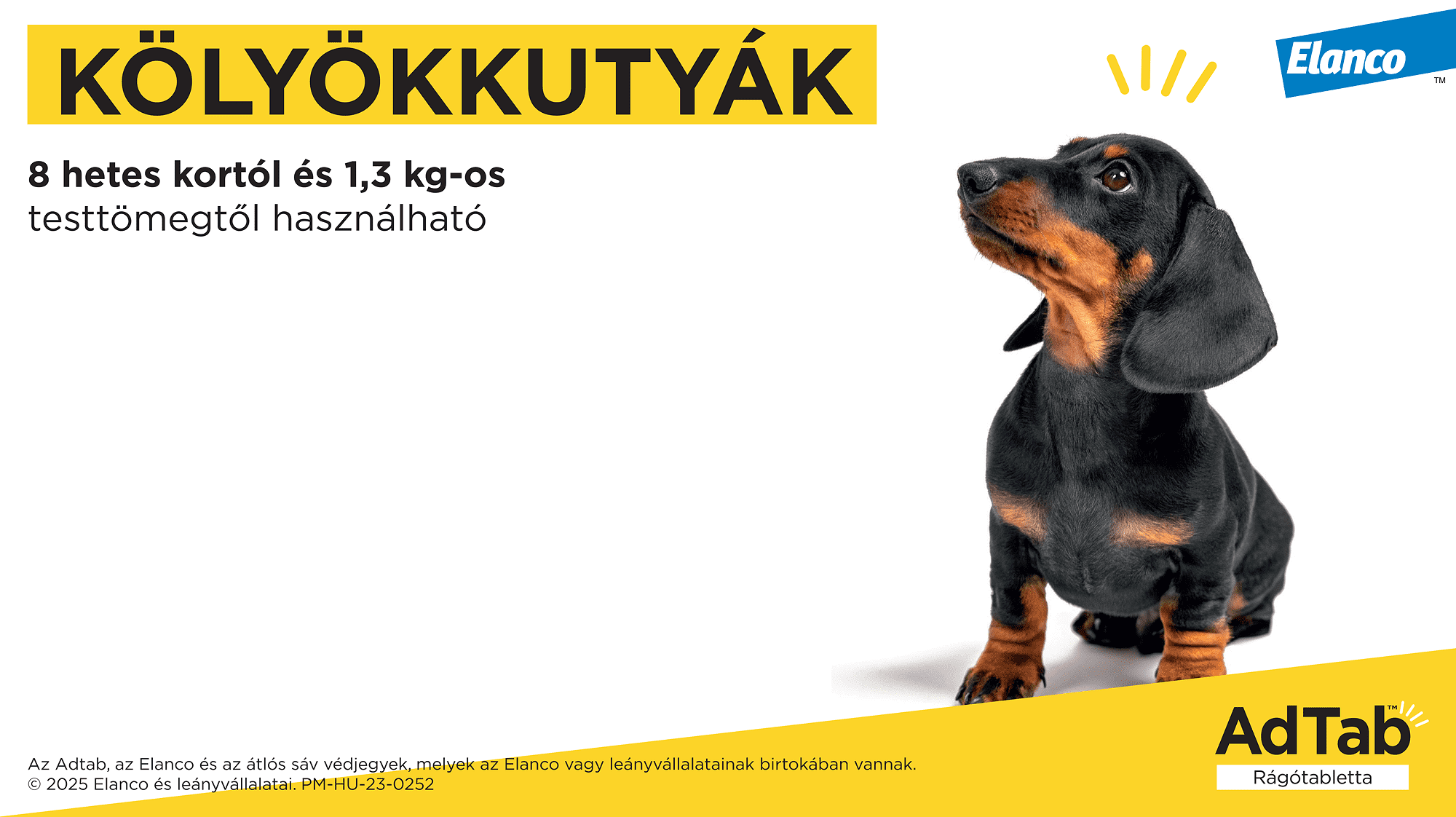 AdTab kullancs és bolha elleni rágótabletta kutyáknak