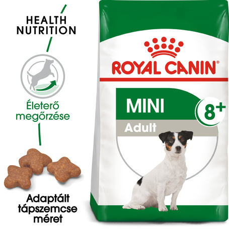Royal Canin Mini Adult 8+ | Kistestű idősödő kutya száraz táp