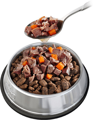 Belcando Mastercraft feltét friss marhahússal és sárgarépával