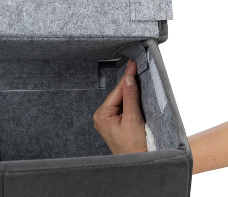 Trixie Livia Cave összecsukható plüss ház kutyáknak és macskáknak