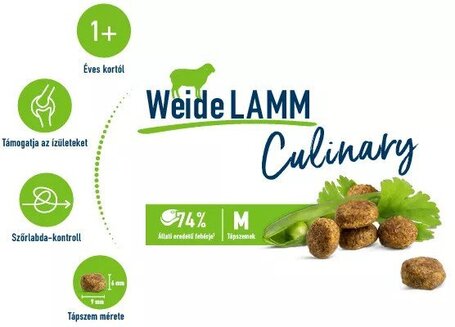 Happy Cat Culinary Adult Weide-Lamm | Bárányhúsos felnőtt macskatáp Németországból