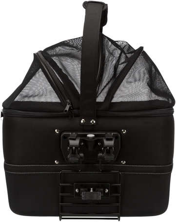 Trixie szállítótáskaként is használható elülső biciklikosár kutyáknak