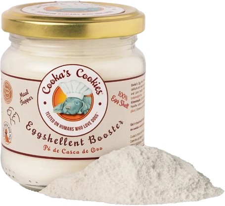 Cooka's Eggshell Powder természetes kálciumforrás kutyáknak 180 g