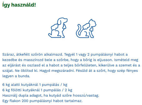 Douxo S3 Seb hab kutyáknak és macskáknak