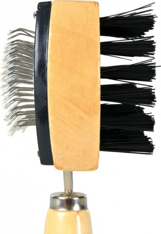 Trixie kétoldalas fanyelű kefe