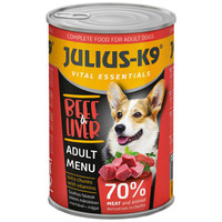 Julius-K9 Beef & Liver konzerv kutyáknak Julius-K9 Beef & Liver konzerv kutyáknak