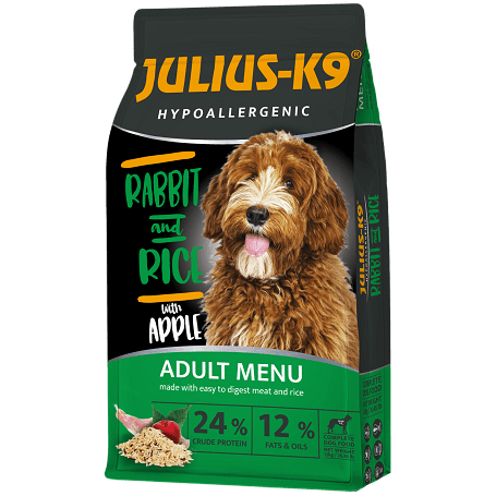Julius-K9 Hypoallergenic Adult Rabbit & Rice