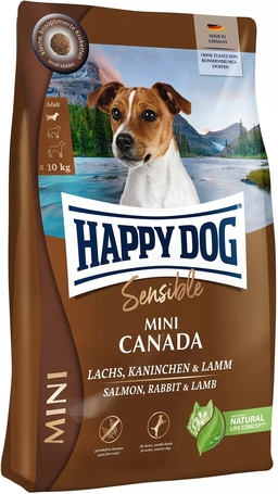 Happy Dog Sensible Mini Canada szuperprémium eledel kistestű kutyáknak