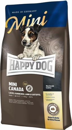 Happy Dog Sensible Mini Canada szuperprémium eledel kistestű kutyáknak
