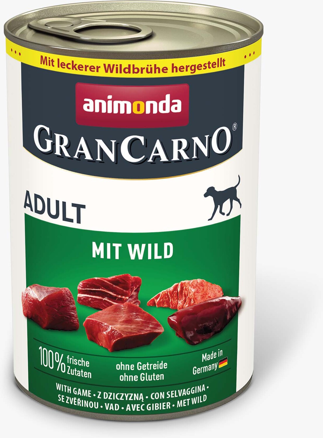 Animonda GranCarno Adult conservă cu vită și vânat - zoom