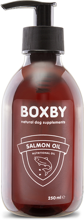 Boxby Nutritional Oil lazacolaj magas omega 6 tartalommal a ragyogó és selymes bundáért